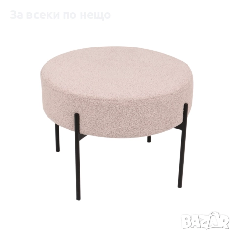Табуретка RON РОЗОВО/черно Код P1633, снимка 5 - Дивани и мека мебел - 52924589