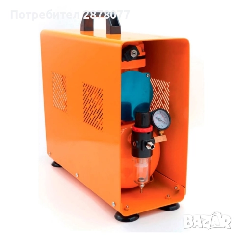 Martellato въздушна четка и компресор , снимка 2 - Друго търговско оборудване - 51568376