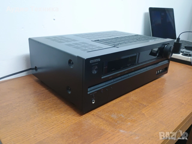 ONKYO TX-SR313. Перфектен! Чисто ново дистанционно. Изпращам видео. , снимка 7 - Ресийвъри, усилватели, смесителни пултове - 52598809