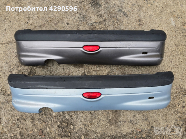 Задна броня за Peugeot 206 / Пежо 206 хечбек 