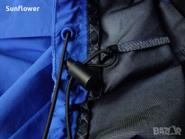 Дамско ветроустойчиво синьо яке с качулка анорак SWIX, размер M  , снимка 12 - Якета - 51870781