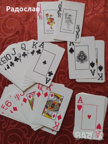 стари карти за игра Dollars