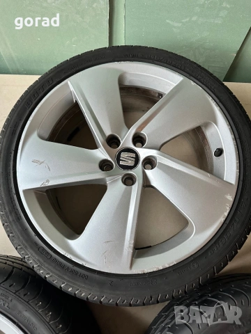 Джанти 17 5x100 Seat Audi Skoda VW Toledo Ibiza Polo Fabia , снимка 4 - Гуми и джанти - 53785087