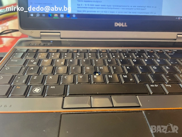 Лаптоп Dell latitude E6520, снимка 5 - Лаптопи за дома - 53078700