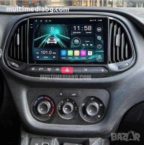 Fiat Doblo 2015 - 2019 Мултимедия Навигация Android, снимка 3 - Аксесоари и консумативи - 49892973