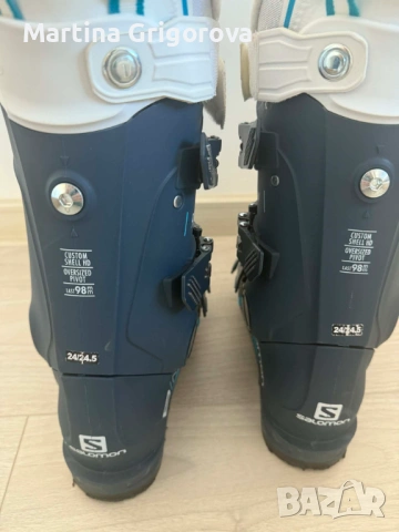 Дамски Ски Обувки Salomon Alp. Boots S/Max 90 W Petrol Bl/Scuba Bl, снимка 6 - Зимни спортове - 53138777