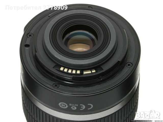 Canon EF-S 18-55mm f/3.5-5.6 IS обектив, снимка 3 - Обективи и филтри - 45169858