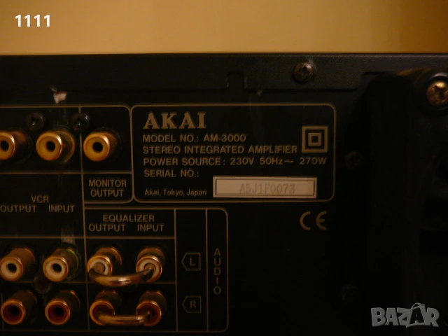 AKAI AM-3000, снимка 8 - Ресийвъри, усилватели, смесителни пултове - 51112727