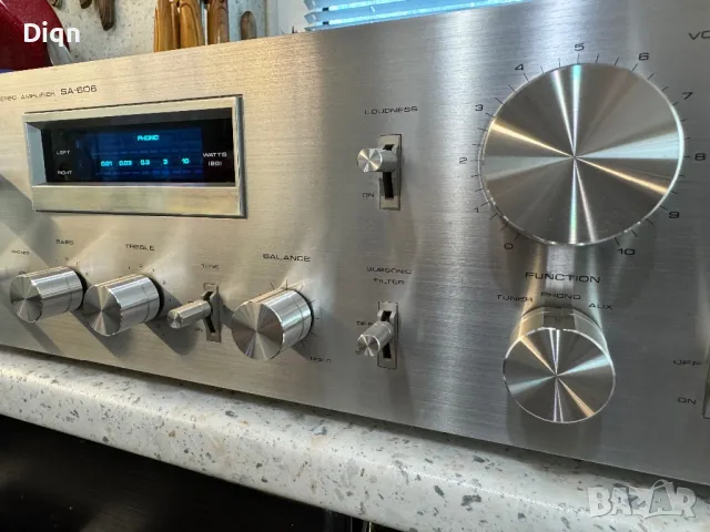 Pioneer SA-608 Като нов , снимка 12 - Ресийвъри, усилватели, смесителни пултове - 47195094