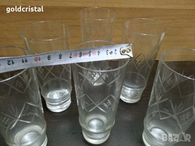 Ретро кристални чаши , снимка 7 - Антикварни и старинни предмети - 45906537