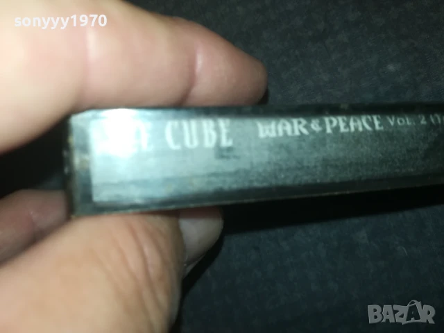 ICE CUBE-WAR & PEACE TAPE 1808251922, снимка 9 - Аудио касети - 51408669