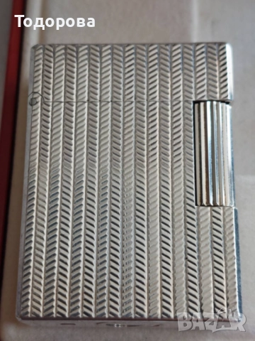 Сребърна Запалка Дюпонд(S.T.Dupont lighter) с оригинална кутия и документи, 800 лв, снимка 8 - Други ценни предмети - 52335907