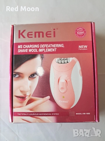 Нов дамски епилатор Kemei KM-189B – безжичен, презареждаем