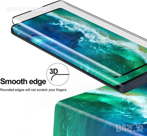 Motorola Edge 40 - Удароустойчив 3D Извит Стъклен Протектор, снимка 2 - Фолия, протектори - 46550592