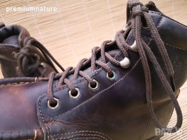 TIMBERLAND — шити ботуши кубинки боти от естествена кожа — (отлични / в наличност), снимка 7 - Мъжки ботуши - 48684336