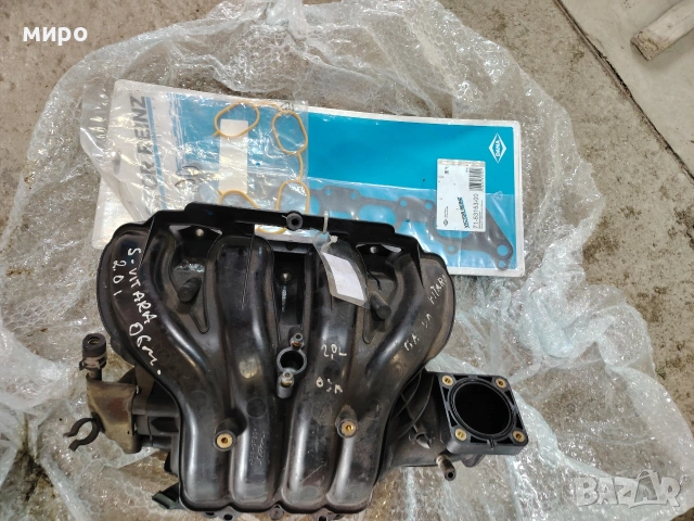 Всмукателен колектор, тръби за гранд витара 2007 2000куб.см 140к.с бензин , снимка 2 - Части - 54014625