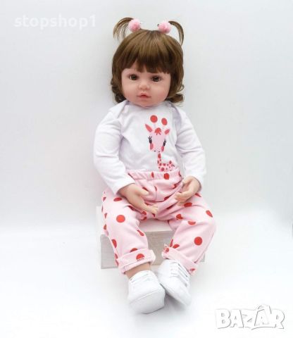 Ръчно изработени истински кукли Reborn Момиче Новородени кукли Биберон Играчка Подарък за рожден ден, снимка 3 - Кукли - 46349830