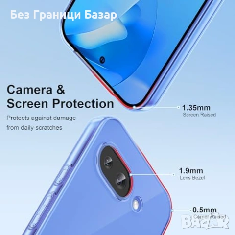 Нов TPU силиконов калъф кейс Google Pixel 10a 6.3 + 3 протектора екран защита, снимка 3 - Калъфи, кейсове - 54103820