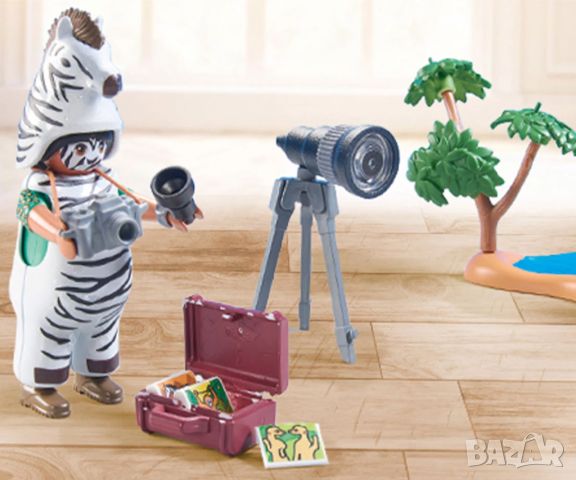 Playmobil - Фотограф на зебри, снимка 5 - Конструктори - 45715279