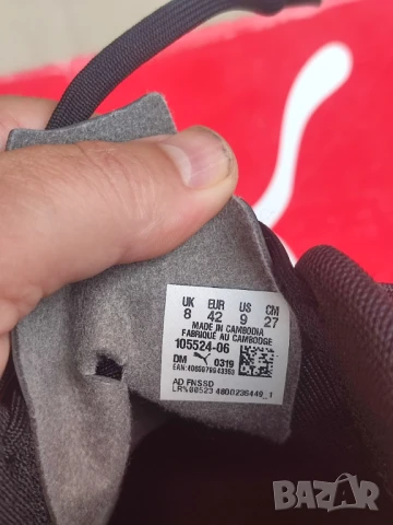 НОВИ (в кутия) маратонки / спортни обувки PUMA Spirit II , № 42 / цвят- Яркочервен, Черен, снимка 12 - Маратонки - 51177725