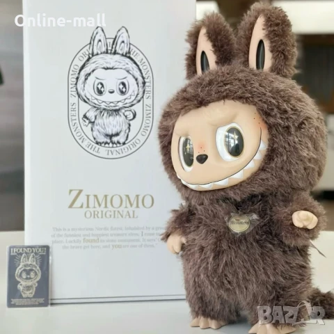 Голямо Лабубу Zimomo Angel Limited Edition, 38см Лабубу Зимомо, снимка 2 - Плюшени играчки - 51114156