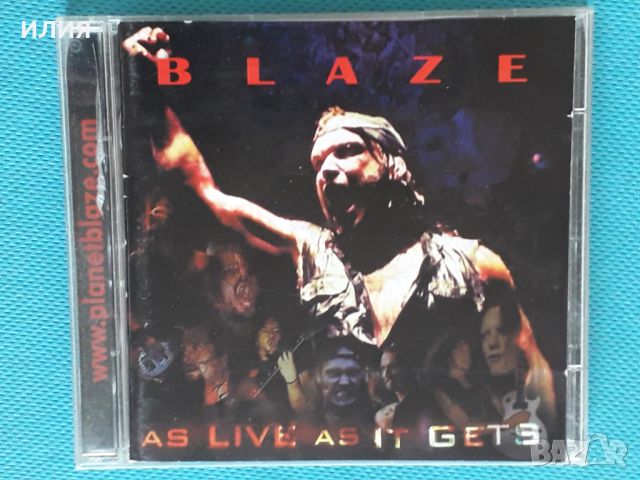 Blaze(feat.Blaze Bayley) – 2003 - As Live As It Gets(2CD), снимка 1 - CD дискове - 38731047