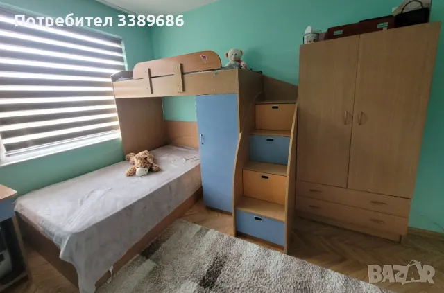 Двуетажно легло за детска стая, снимка 1