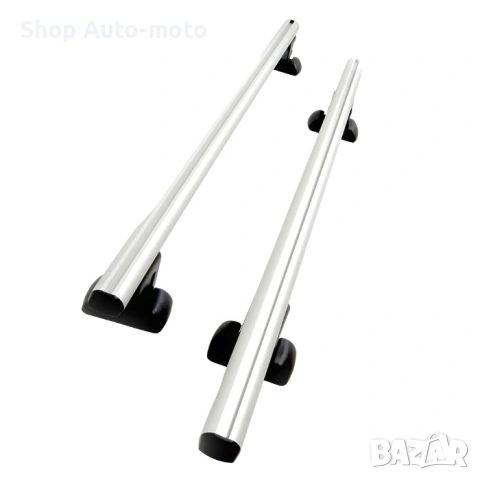 Напречни греди за багажник Automat – универсални, алуминиеви, 135 см, със заключване, снимка 6 - Аксесоари и консумативи - 53205091