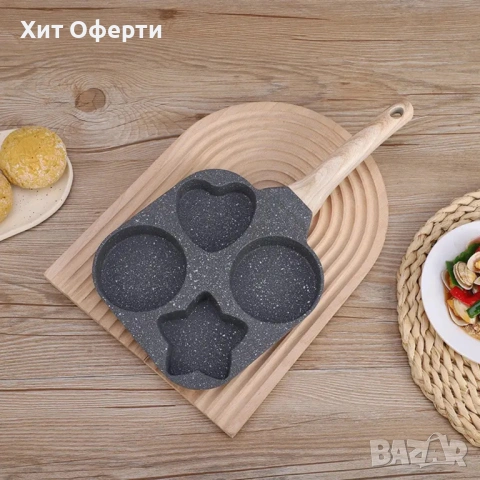 Тигани за яйца, палачинки, кюфтенца, газова индукция