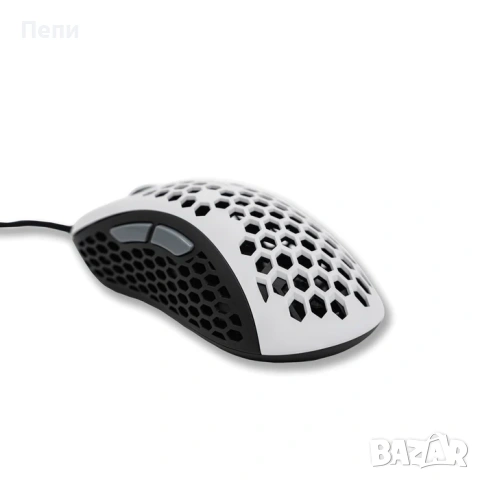 Геймърска Мишка Skoll Mini SK-S Wired Gaming Mouse – БЯЛА, снимка 2 - Клавиатури и мишки - 54072414