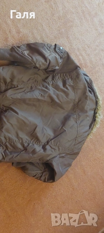 Бебешко зимно яке с качулка Adidas + дънки , блуза и риза//Детско/бебешко яке Kenvelo за ръст 90 + , снимка 10 - Бебешки якета и елеци - 52331098