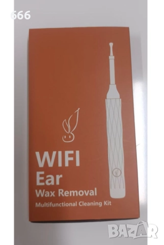 Комплект за премахване на ушна кал,почистващ препарат за уши с камера, снимка 7 - Друга електроника - 51450271