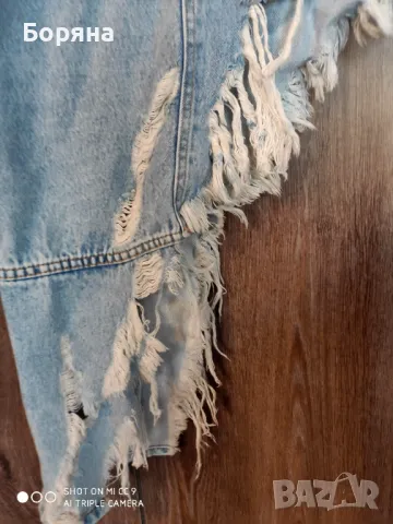 Trendyol нова с етикет асиметрична дънкова пола, снимка 10 - Поли - 49062945