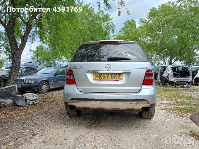 Мерцедес ML 280CDI на части, снимка 5 - Части - 50485140