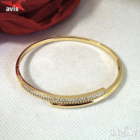 Гривна с 14К златно покритие 234868