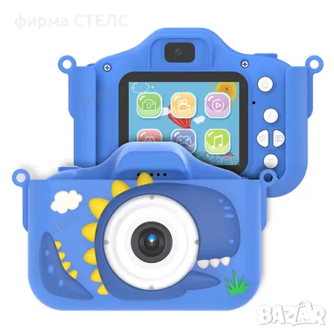 Детски фотоапарат STELS X350, Селфи снимки, Full HD видео, Игри, снимка 2 - Образователни игри - 49810526