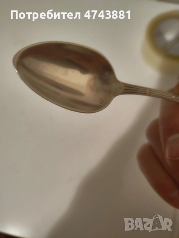 Лъжички посребрени