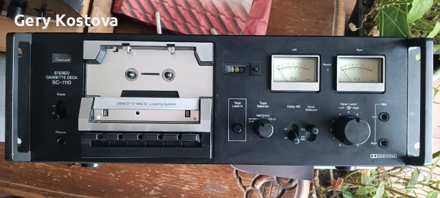 Продавам касетъчен дек Sansui SC1110, снимка 2 - Декове - 54032117