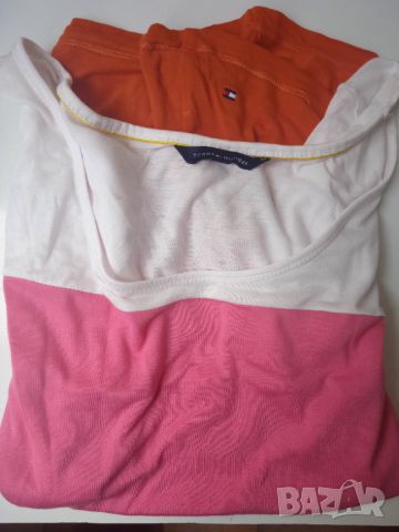 Tommy Hilfiger 100% оригинална дамска тениска Томи Хилфигър, снимка 1 - Тениски - 46391585