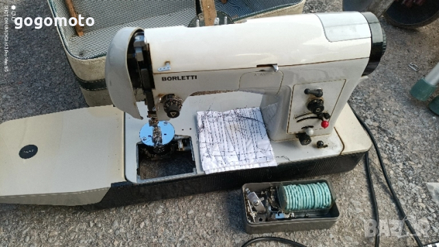 Шевна машина BORLETTI, made in ITALY , снимка 5 - Шевни машини - 52054519