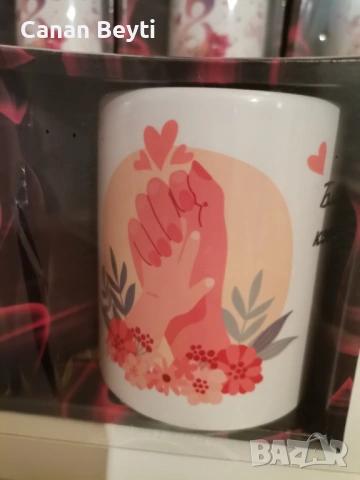 Чаши за 8 март , снимка 9 - Подаръци за жени - 53638728