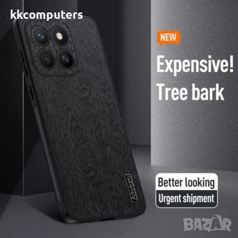 Honor X8c Удароустойчив ENKAY Кожен Калъф и Протектор, снимка 3 - Калъфи, кейсове - 51493405