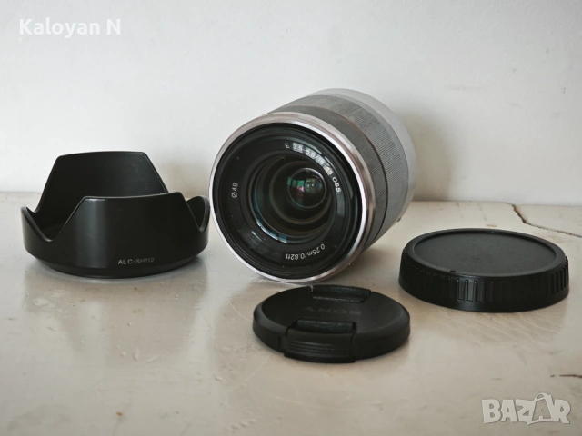 Обектив Sony SEL1855 Е 18–55mm f/3.5–5.6 OSS