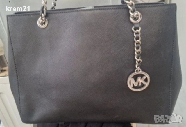 Michael Kors Saffiano Susannah tote дамска чанта, снимка 7 - Чанти - 52575504