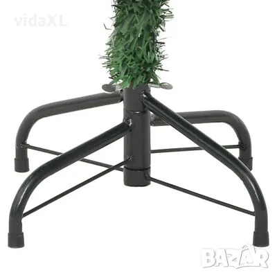 vidaXL Изкуствено коледно дърво със стойка, 180 см, 564 клончета（SKU:60175）, снимка 4 - Други - 49258109