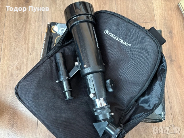 Чисто нов Телескоп- Celestron travel scope 70 outfit, снимка 3 - Обективи и филтри - 53895711