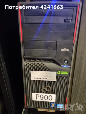 Продавам компютър Fujitsu ESPRIMO P900 Tower, снимка 1 - За дома - 48653555