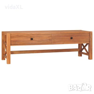 vidaXL ТВ шкаф 140x40x45 см тиково дърво(SKU:325267