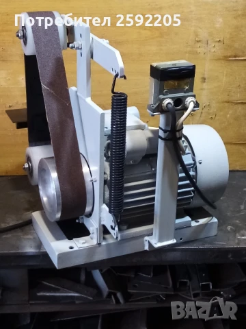 лентов шлайф монофазен. мотора е 1.5кв. дължина на шкурката 1000-50 мм. , снимка 3 - Други инструменти - 51008903