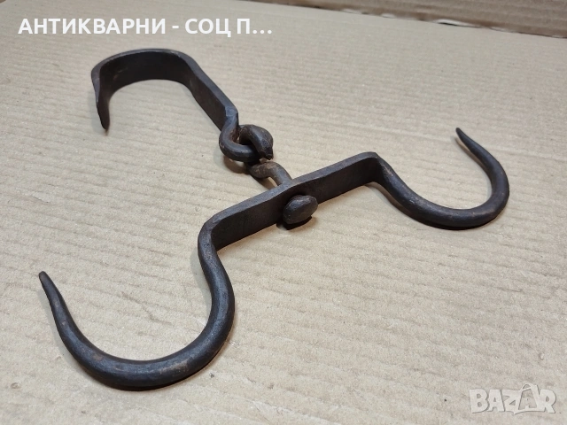 Стар Кован Ченгел За Дране На Животни. / НОМЕР 1729., снимка 2 - Антикварни и старинни предмети - 53849858